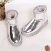 Lady Thick Plush Boots Women's Shoes Warm Shoes-BS01046-Veeddydropshipping